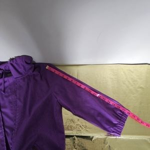 Additions by Chicos Purple Rain Jacket 3/4 sleeve